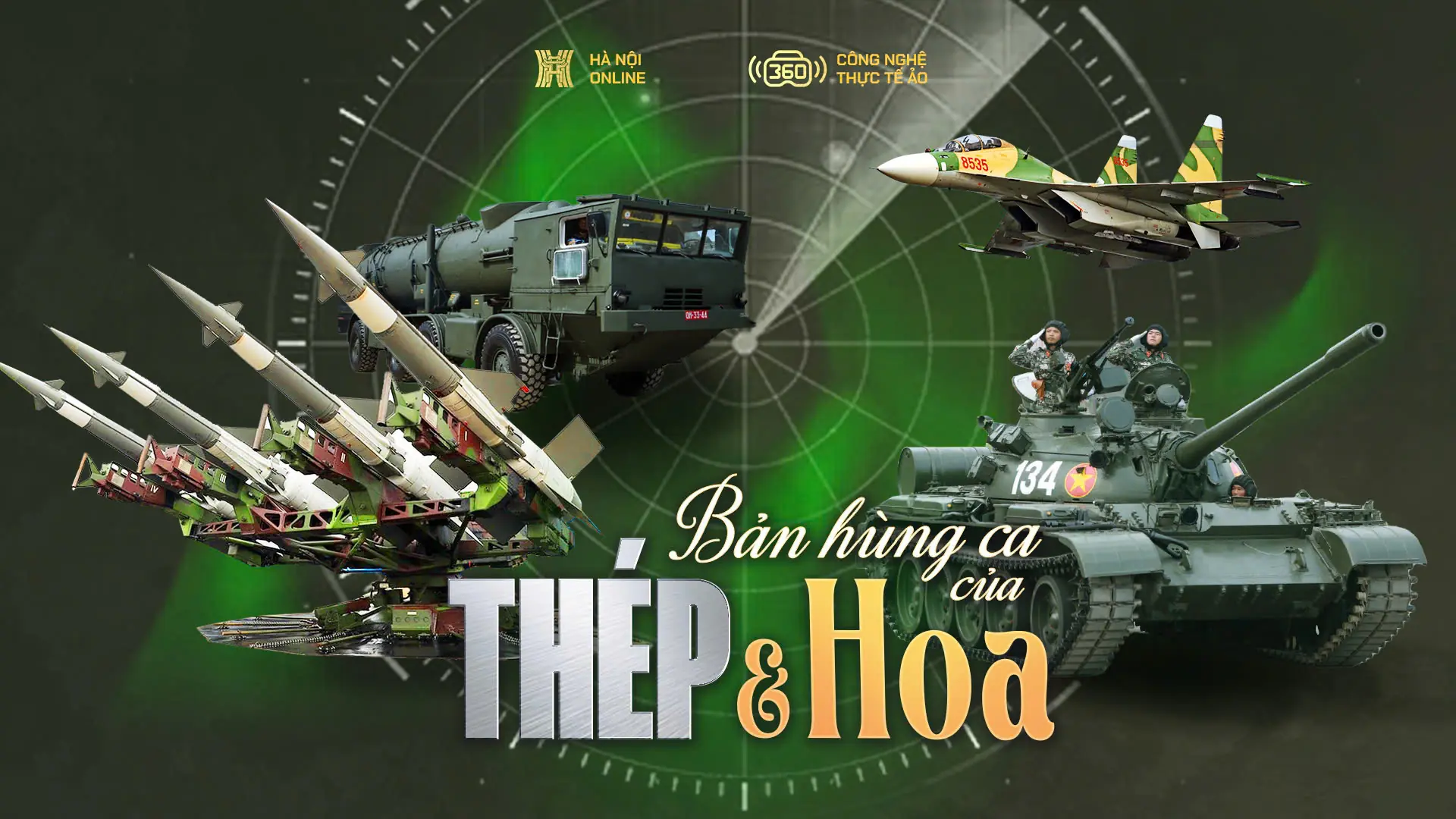 Bản hùng ca của ‘Thép’ và ‘Hoa’ - Dàn vũ khí khí tài diễu binh A80 